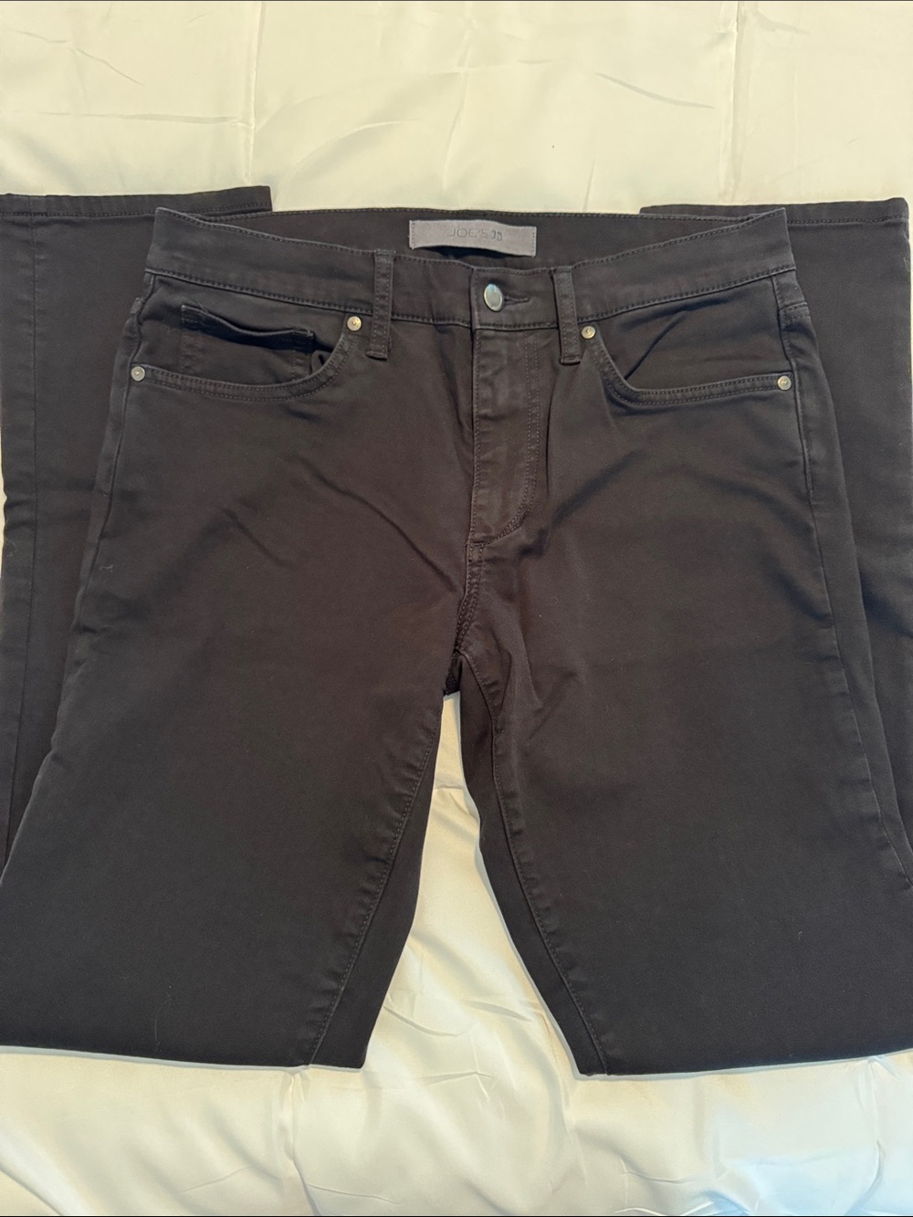 Joe's Jeans The Brixton Slim Straight Stretch Black Jeans Men's 31 - Picture 2 of 5